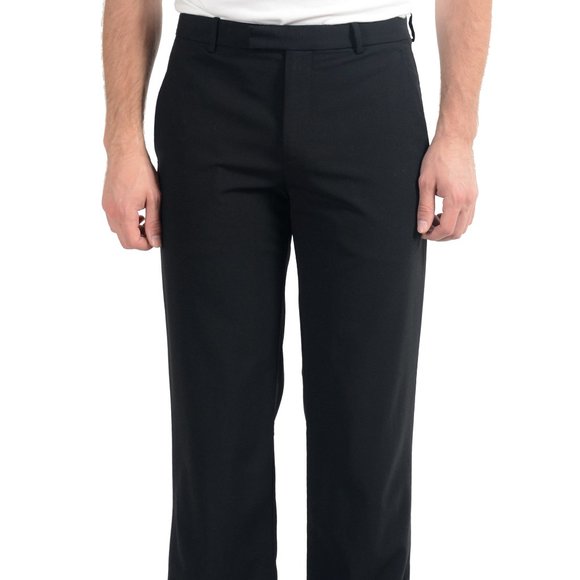Theory Mens Wool Black Dress Pants Size 